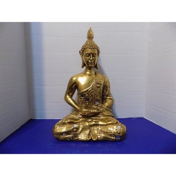 NEW Buddha Sculpture Figurine Statue Zen Home Decor - Picture 1 of 7